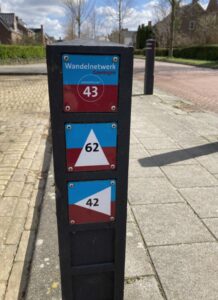 Ten Boer, wandeling.