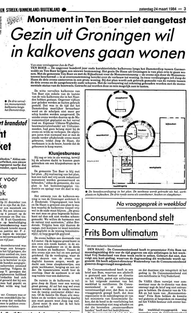 Krantenbericht nieuwsblad van het noorden